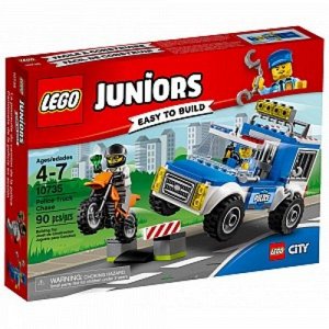 LEGO (Лего) Игрушка Джуниорс Погоня на полицейском грузовике 26*5*19 см