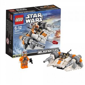 LEGO (Лего) Игрушка Звездные войны Снеговой спидер,конструктор, кор. 14*4,5*12 см