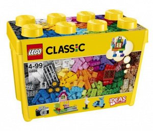 LEGO Игрушка Классика Набор для творчества большого размера, ящик 790дет., 37*26*18см