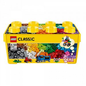 LEGO Игрушка Классика Набор для творчества, среднего размера, пласт. конт. 484 дет., 37*18*18см