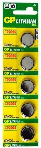 Батарейки GP  CR2025 BL-5  (1 шт. )