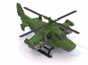 Нп634 247--Вертолет "Военный"