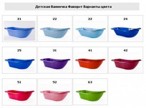 Детская ванночка Фаворит 100*51*27 см зелен/салат.  Dunya Plastik