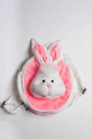 Заяц-рюкзак плюшевый ,35 см.