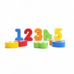 Игра развивающая  дерево &quot;Цифры&quot; 4*4*31 см, (пластиковый бокс)