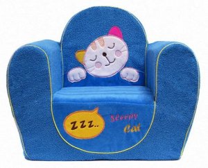 Игрушка Кресло  "Сонный котик" 44*52*36 см
