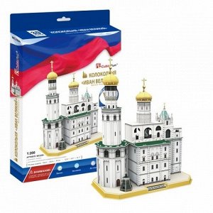 АГс542 MC220h--Игрушка 3D Пазл Колокольня Ивана Великого  (Россия)33*22*3,5 см