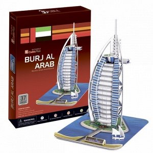 Игрушка 3D Пазл Отель Бурж эль Араб (ОАЭ).22*30*2 см*