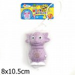 Игрушка для купания &quot;Играем вместе&quot; Лунтик ,сетка 10*6см