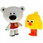 Игрушка для купания &quot;Играем вместе&quot; Ми-Ми-Мишки. Цыпа и Тучка ,сетка 10*7 см