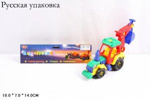 181478--Игрушка-конструктор "Трактор".пак. 18*7*14 см.