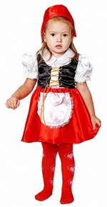 Костюм карнавал. &quot;Девочка в красной шапочке (3 пред.) 7-9 лет.
