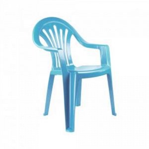 188425--Кресло детское голубое 37*35*57см