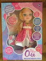 Кукла Оля интерактивная 39,5*27,5см