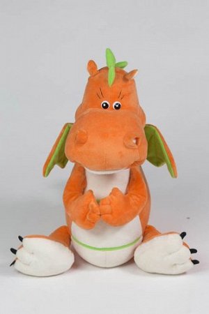 Мягк. игрушка  Дракоша оранжевый ,53  см.