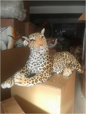 Хт059 110-260--Мягк. игрушка Леопард, 110 см