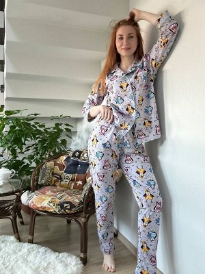 Пижама женская Пингвинята