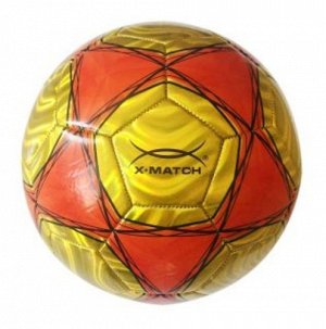 122620--Мяч футбольный X-Match , 1 слой PVC, камера резина , машин. обр.