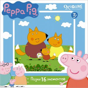 Ас664 1579--Пазлы 16А Peppa Pig