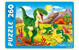 Пазлы 260 Эпоха Динозавров