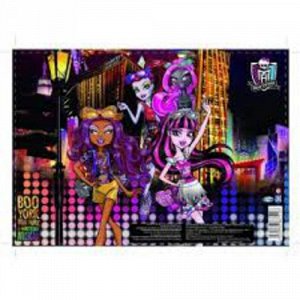 Цр970 86742--Покрытие на стол А4  "Monster High" Boo York