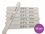 OPI 100/180 грит деревянная пилка для ногтей/маникюра, овал