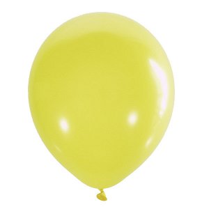 Воздушный шар 12"/30см Пастель YELLOW 001 100шт