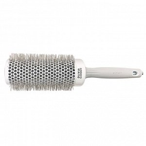 Olivia Garden Термобрашинг для укладки волос / Expert Blowout Speed XL Wavy Bristles White & Grey ID2027/OGBCI55, 55 мм, серый