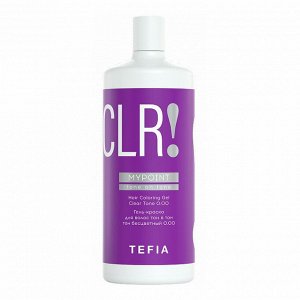 TEFIA Mypoint 0.00 Гель-краска для волос / Tone on Tone Hair Coloring Gel, бесцветный, 900 мл