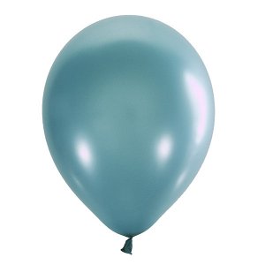 Воздушный шар 5"/13см Металлик AQUA BLUE 639 100шт