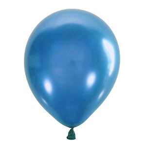Воздушный шар 5"/13см Металлик BLUE 022 100шт