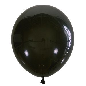 Воздушный шар 5"/13см Декоратор BLACK 048 100шт