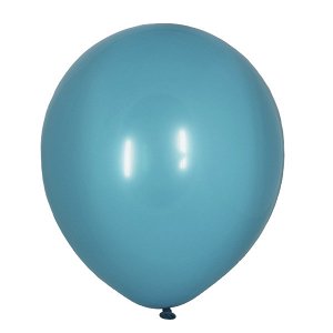 Воздушный шар 9"/23см Декоратор GREEN TEAL 059 100шт