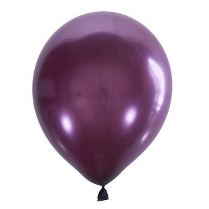 Воздушный шар 9"/23см Металлик BURGUNDY 032 100шт