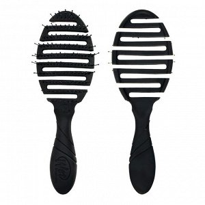 Wet Brush Расческа для быстрой сушки волос Pro Flex Dry Black BWP800FLEXBK, черный