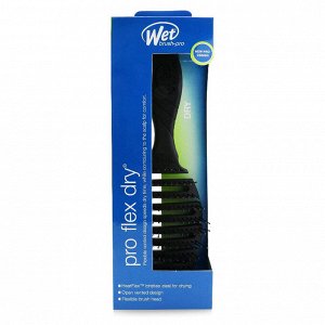 Wet Brush Расческа для быстрой сушки волос Pro Flex Dry Black BWP800FLEXBK, черный