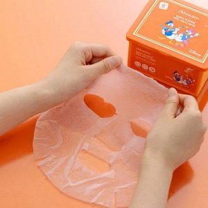 JMsolution Набор осветляющих тканевых масок для лица с витамином C / Disney Quick Routine Vital Vita C Mask, 350 мл