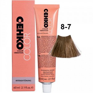 Сенко Тонирующая крем краска для волос 8/7 Песочный 60 мл C:EHKO Color Vibration