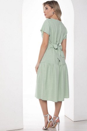 Платье "Ева" (зеленый) П10009
