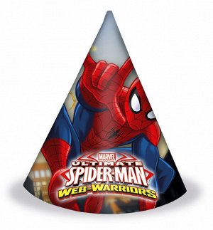 85166, 1501-5023 Колпак "Человек-Паук/Ultimate Spiderman Web Warriors", 6 шт.