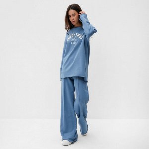 Свитшот женский MIST Cozy style, синий