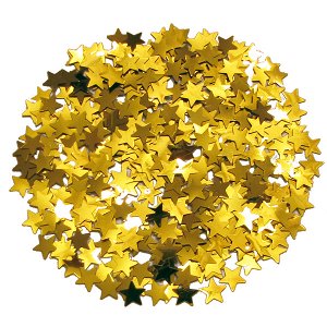 МенюКонфетти фольгированное Звезды золотые 14 гр