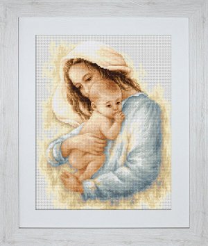Наборы для вышивания LUCA-S арт. B537 Мать и дитя 21х26,5 см