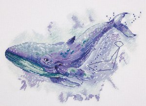 Набор для вышивания PANNA арт. МТ-1961 Созвездие кита 31х23 см