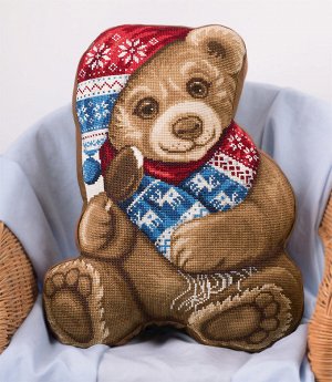 Набор для вышивания PANNA арт. ПД-1877 Мой Медвежонок 34х43 см