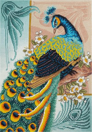 Набор для вышивания PANNA арт. ПТ-1680 Птица счастья 28,5х40 см