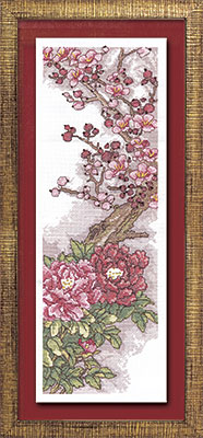 Набор для вышивания PANNA арт. Ц-0912 Цветущий Китай 14,5 x 43,5 см