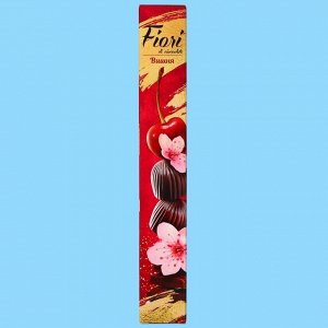 Конфеты "Fiori di ciocolato", c начинкой вишня, роза, 90г