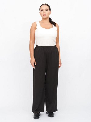 Брюки из плотного трикотажа BB01906BLK01