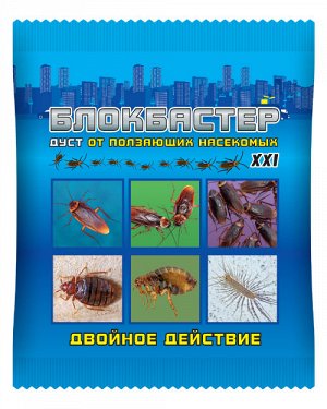 Блокбастер Дуст XXI 100 гр(1/50) /ВХ/ От тараканов